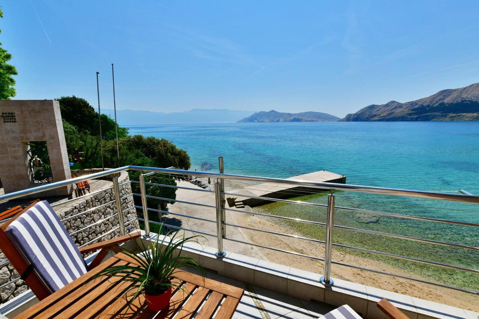 Apartments Barbalic Beach Baška Eksteriør bilde