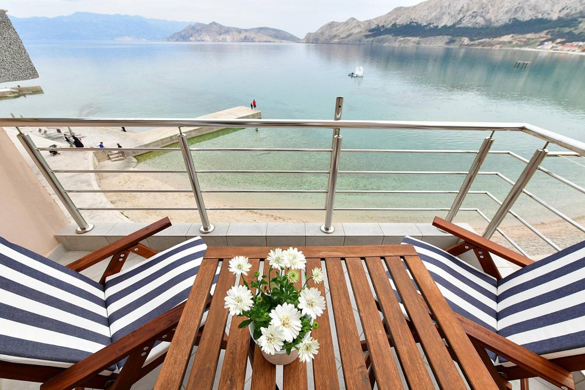 Apartments Barbalic Beach Baška Eksteriør bilde