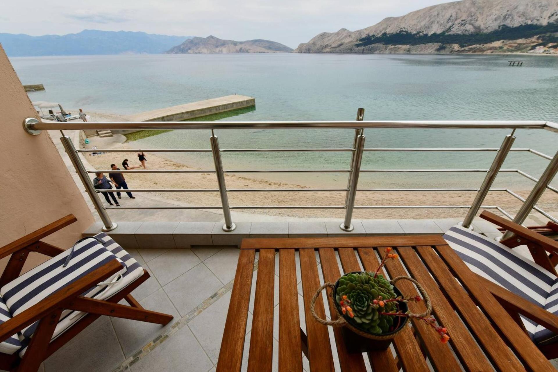 Apartments Barbalic Beach Baška Eksteriør bilde